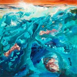 A painting called "Acqualescence #4"