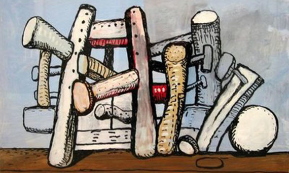A painting called Untitled by Philip Guston 1980